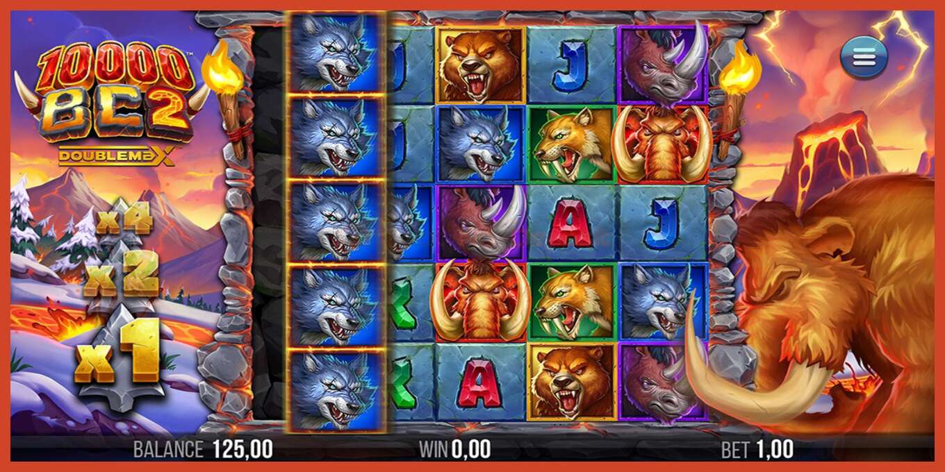 Captură de ecran pentru slot: 10000 BC DoubleMax 2 fara depozit, număr - 2