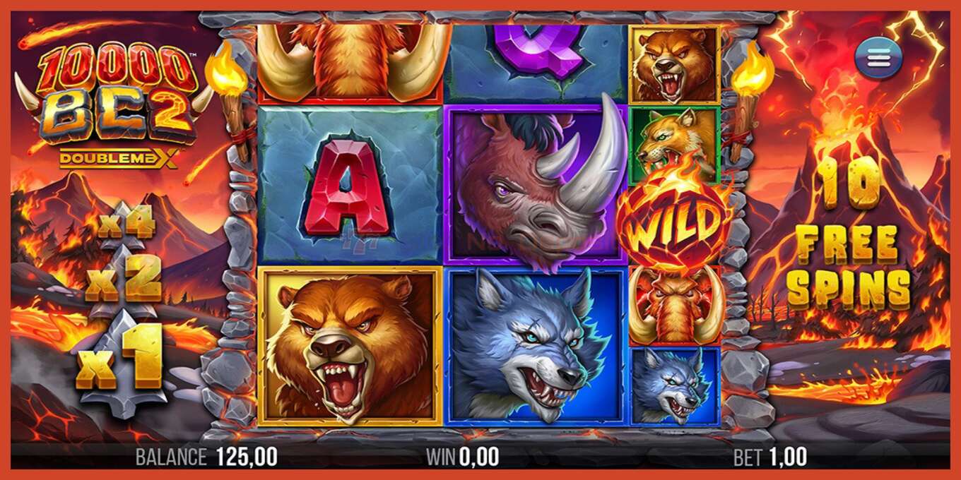 Captură de ecran pentru slot: 10000 BC DoubleMax 2 fara depozit, număr - 4