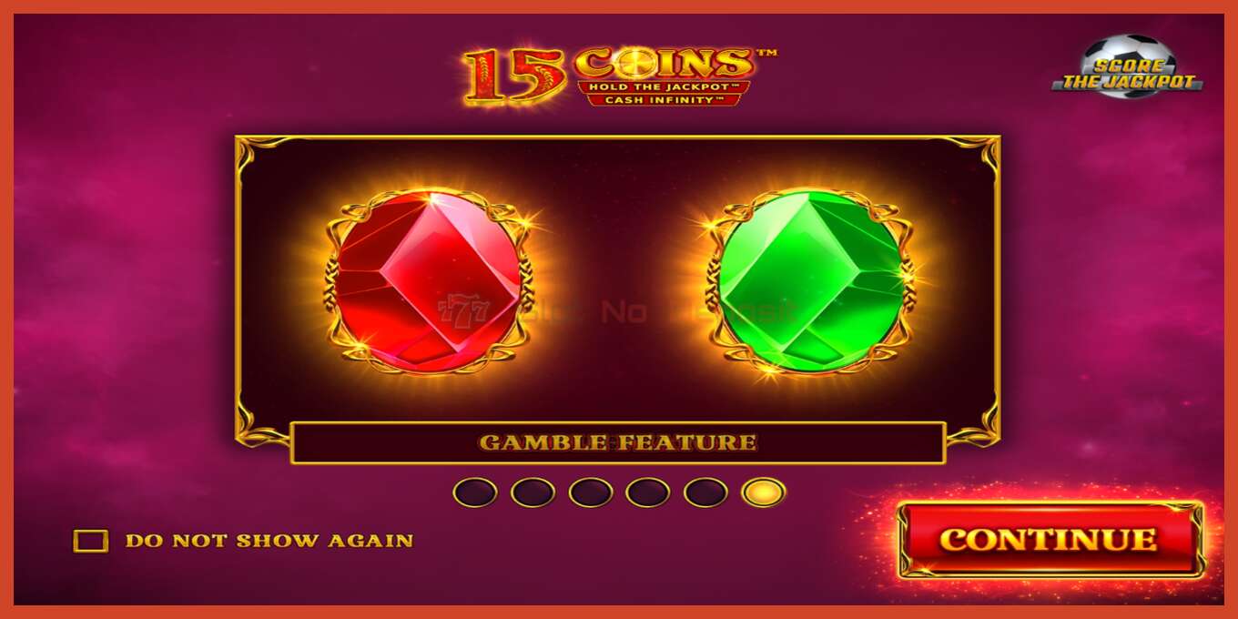 Slot screenshot: 15 Coins Grand Gold Edition Score The Jackpot no deposit, number - 1