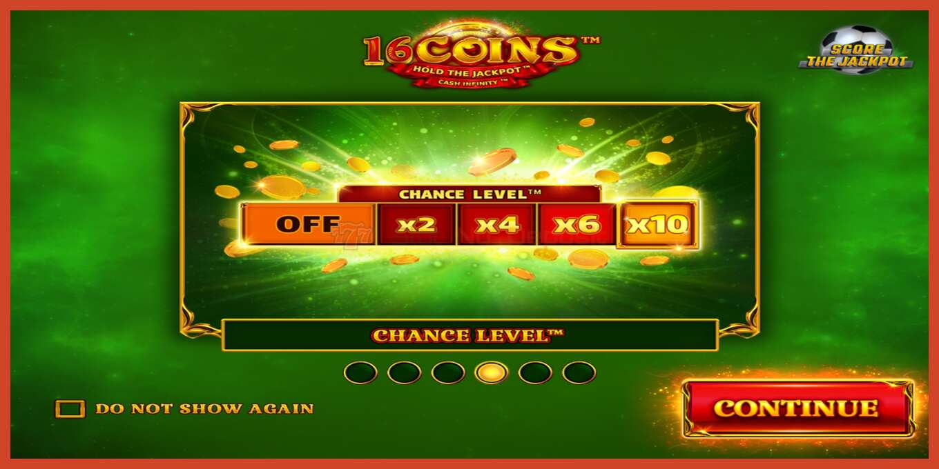 فتحة لقطة الشاشة: 16 Coins Grand Gold Edition Score The Jackpot لا إيداع, رقم - 1