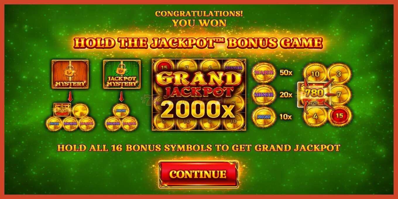 فتحة لقطة الشاشة: 16 Coins Grand Gold Edition Score The Jackpot لا إيداع, رقم - 3