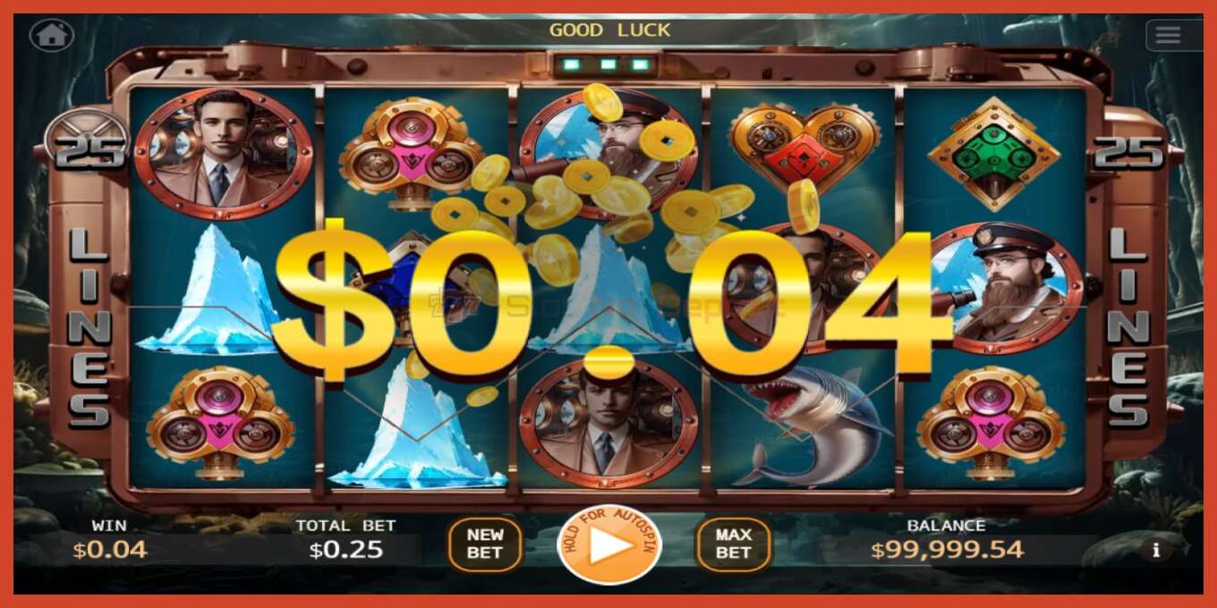 Slot screenshot: 20000 Leagues under the Sea no deposit, number - 2