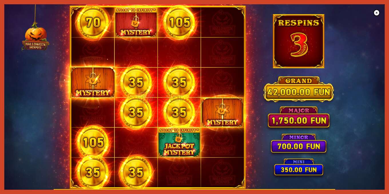 Slot screenshot: 24 Coins Halloween Jackpots no deposit, number - 5