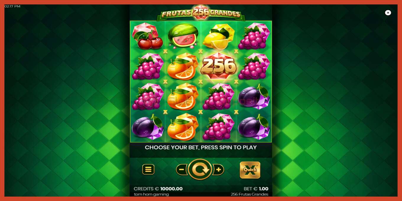 Captură de ecran pentru slot: 256 Frutas Grandes fara depozit, număr - 2