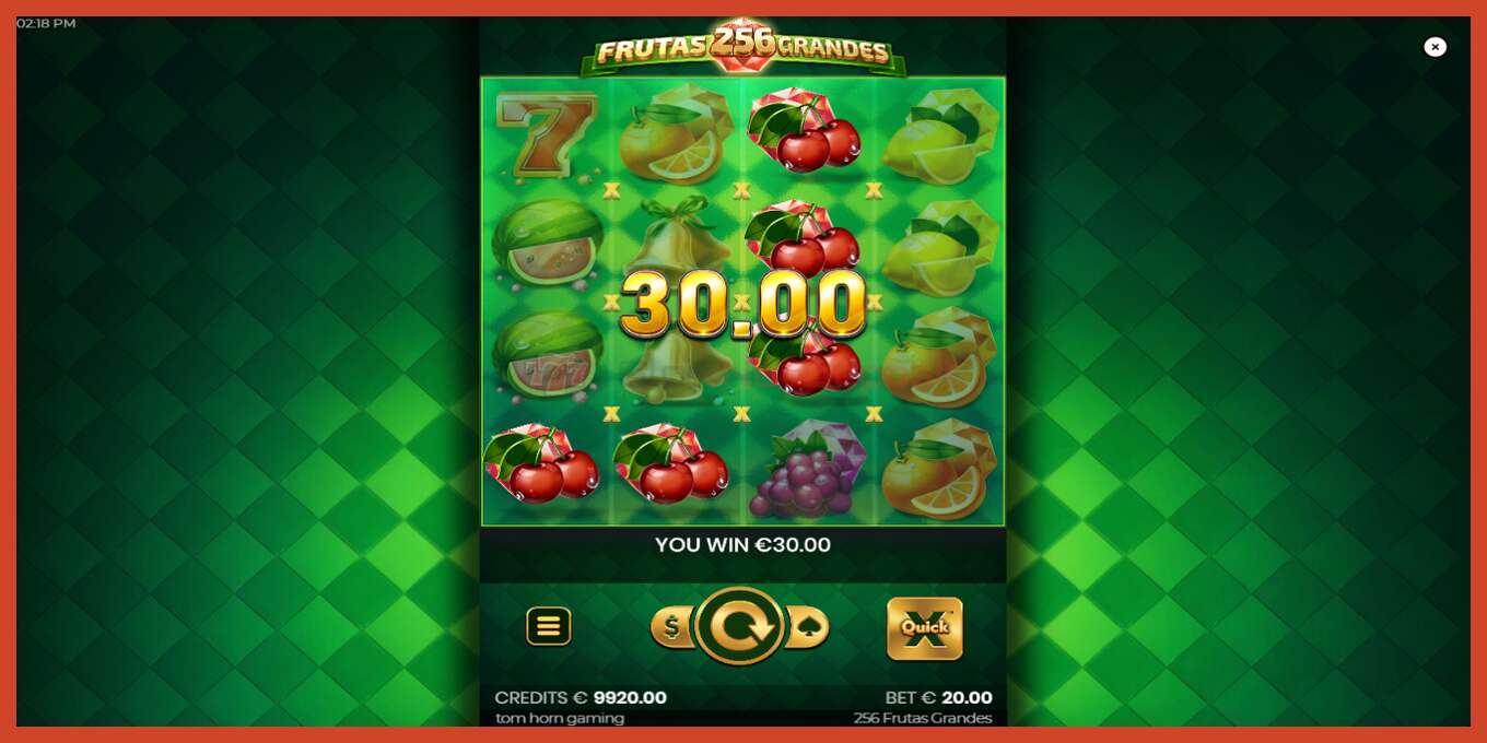 Captură de ecran pentru slot: 256 Frutas Grandes fara depozit, număr - 3