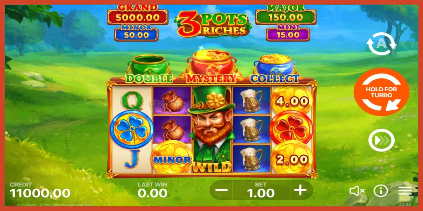 Slot screenshot: 3 Pots Riches: Hold and Win bez depozita, broj - 2