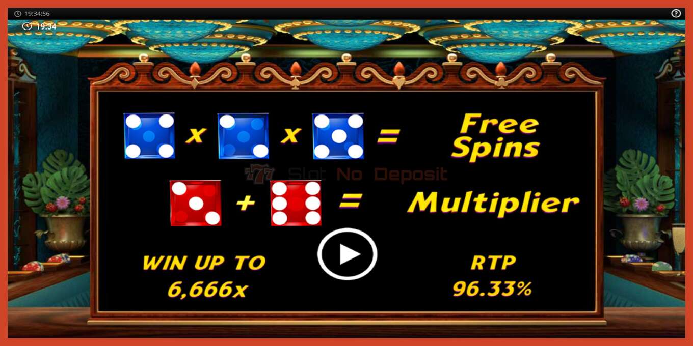 Slot screenshot: 6 Appeal Extreme no deposit, number - 1