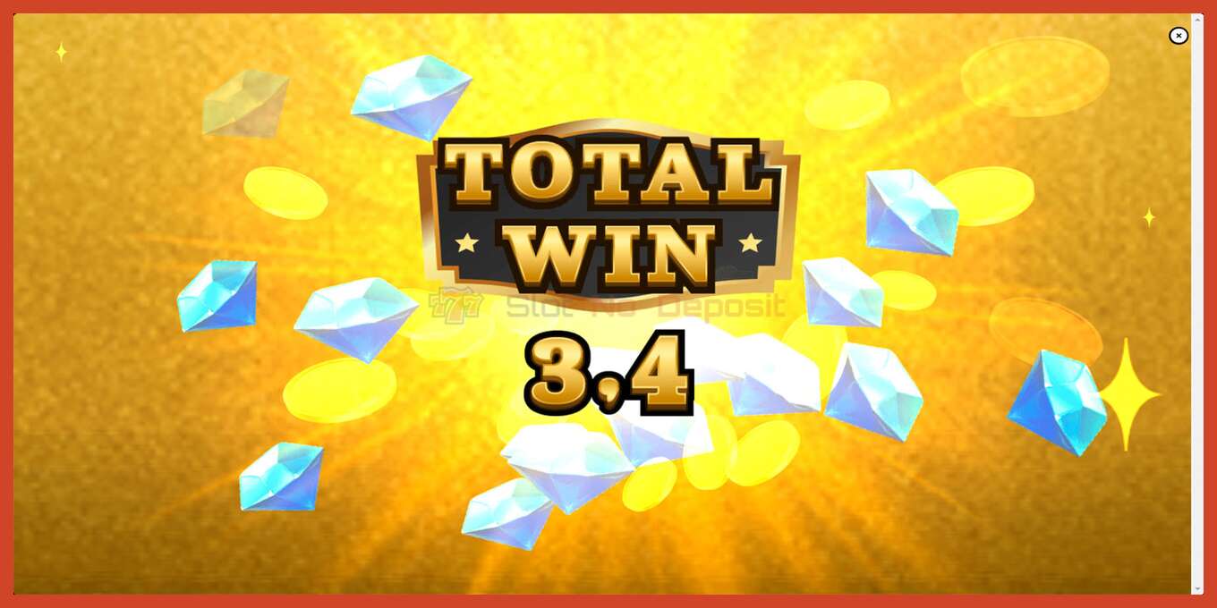 Slot screenshot: 777 Blazing Hold & Win no deposit, number - 6