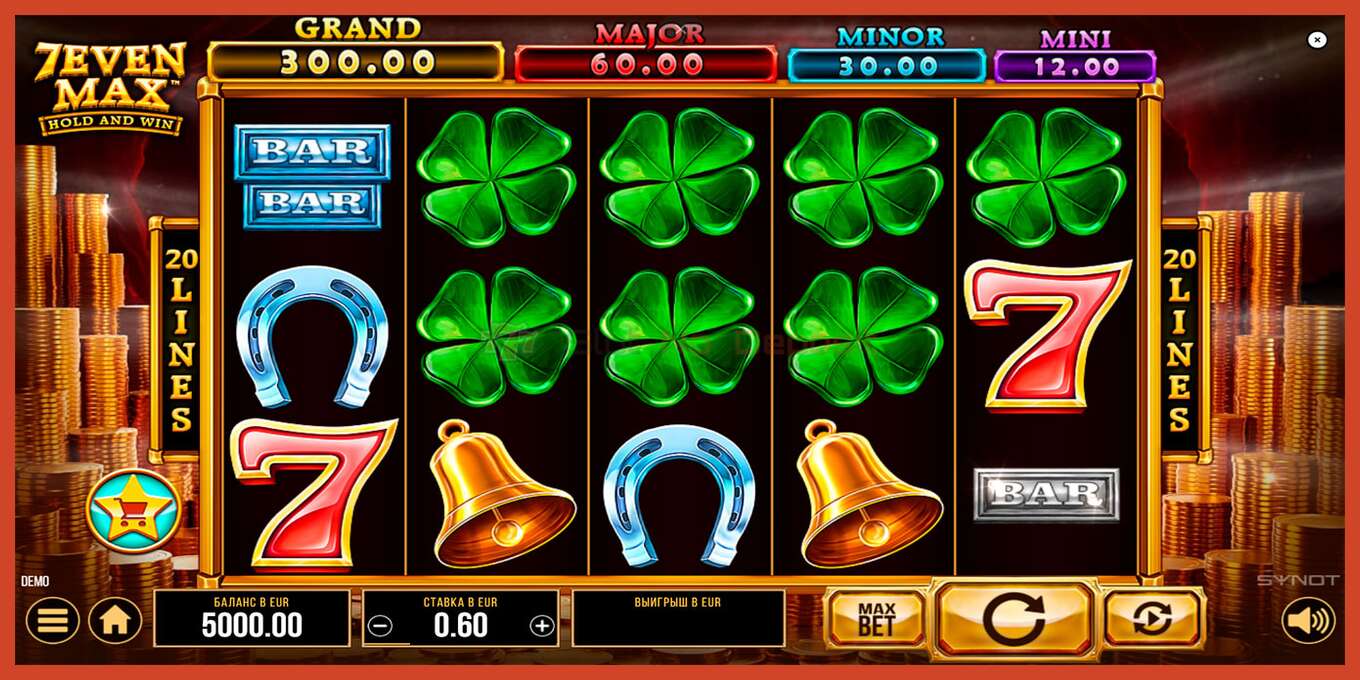 Captură de ecran pentru slot: 7Even Max fara depozit, număr - 1