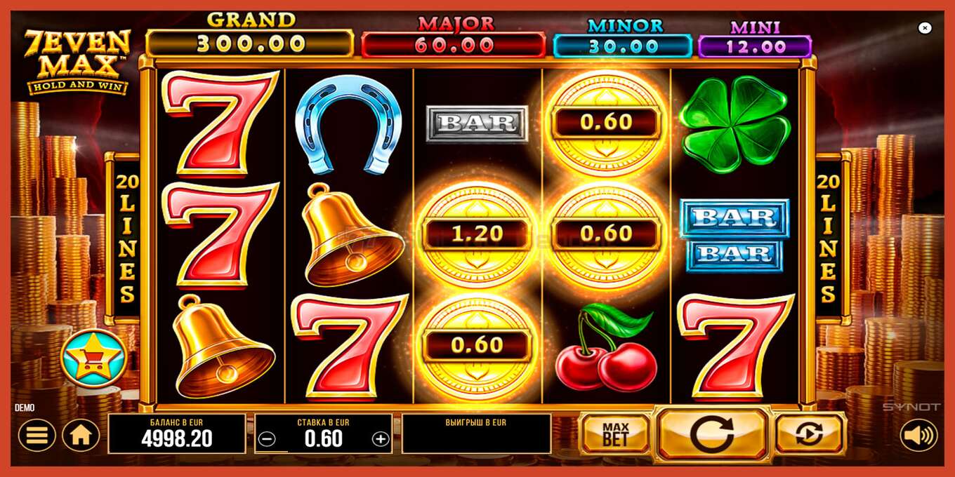 Captură de ecran pentru slot: 7Even Max fara depozit, număr - 2