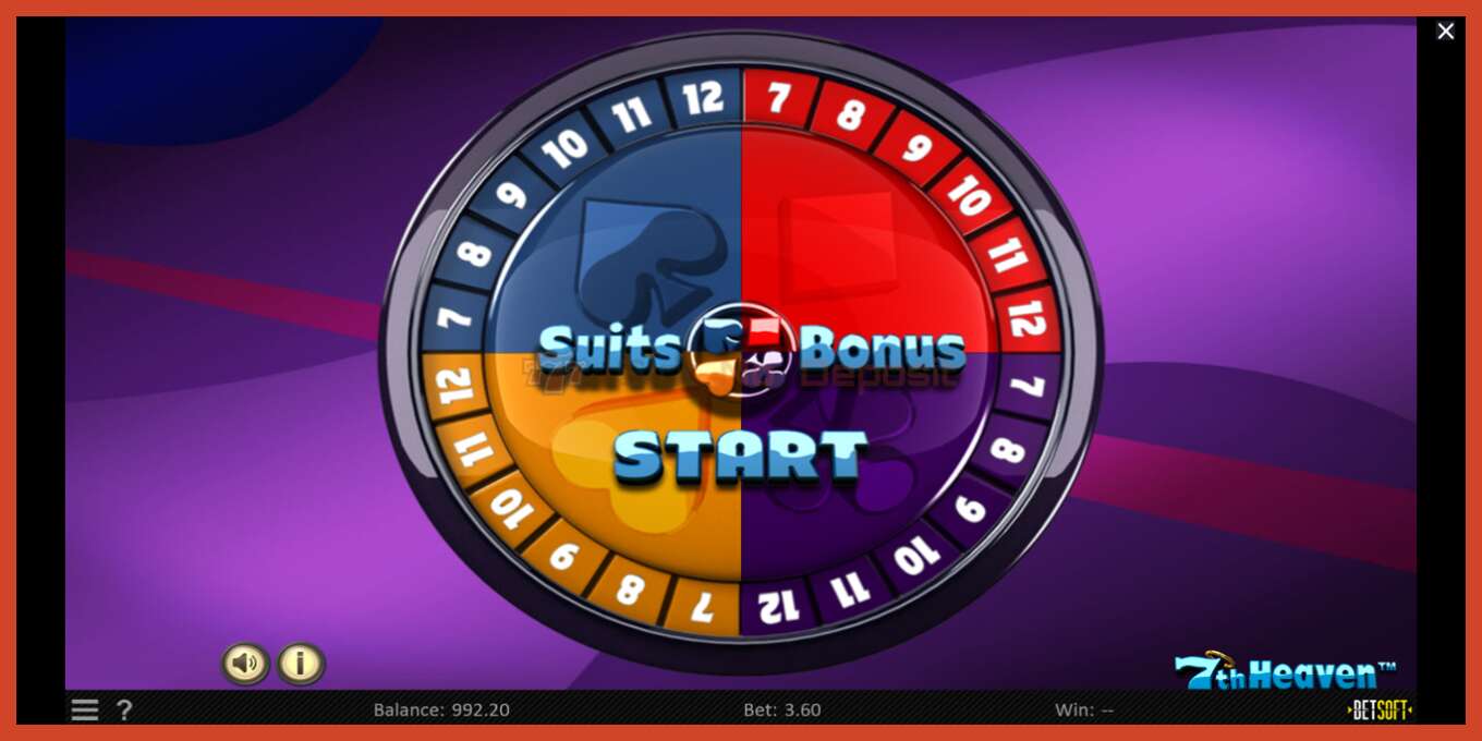 Slot screenshot: 7th Heaven no deposit, number - 4