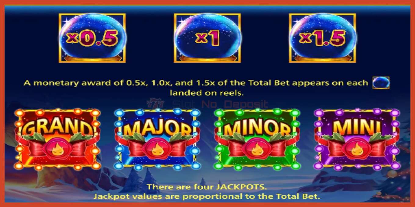 Slot screenshot: A Hot Hot Blazing Christmas no deposit, number - 4