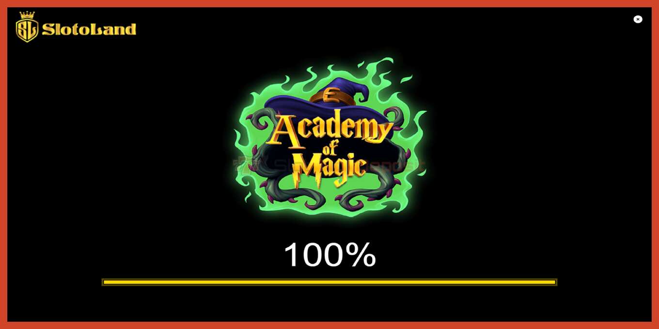 スロットのスクリーンショット: Academy of Magic デポジットなし, 番号 - 1