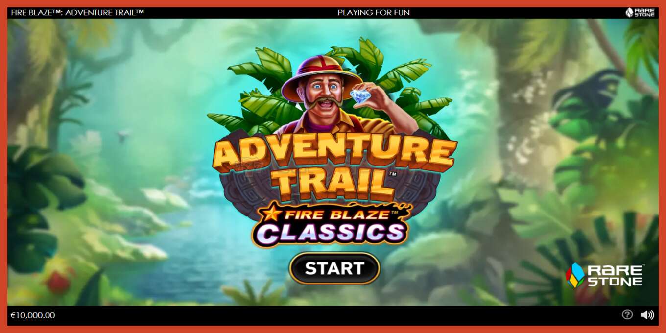 Slot screenshot: Adventure Trail no deposit, number - 1