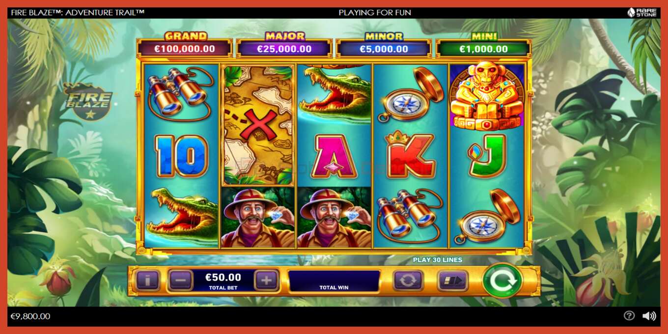 Slot screenshot: Adventure Trail no deposit, number - 4