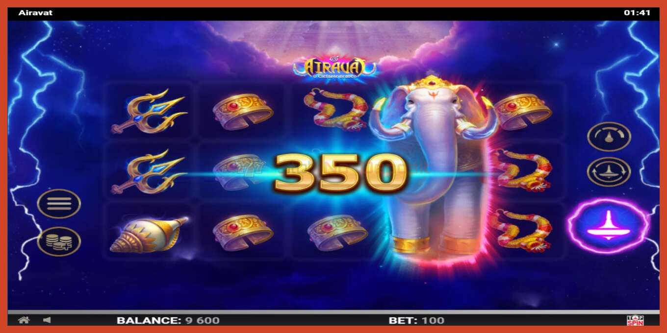 Slot screenshot: Airavat - White Elephant hakuna amana, nambari - 3