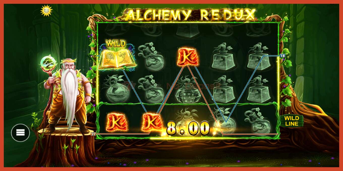 スロットのスクリーンショット: Alchemy Redux デポジットなし, 番号 - 3