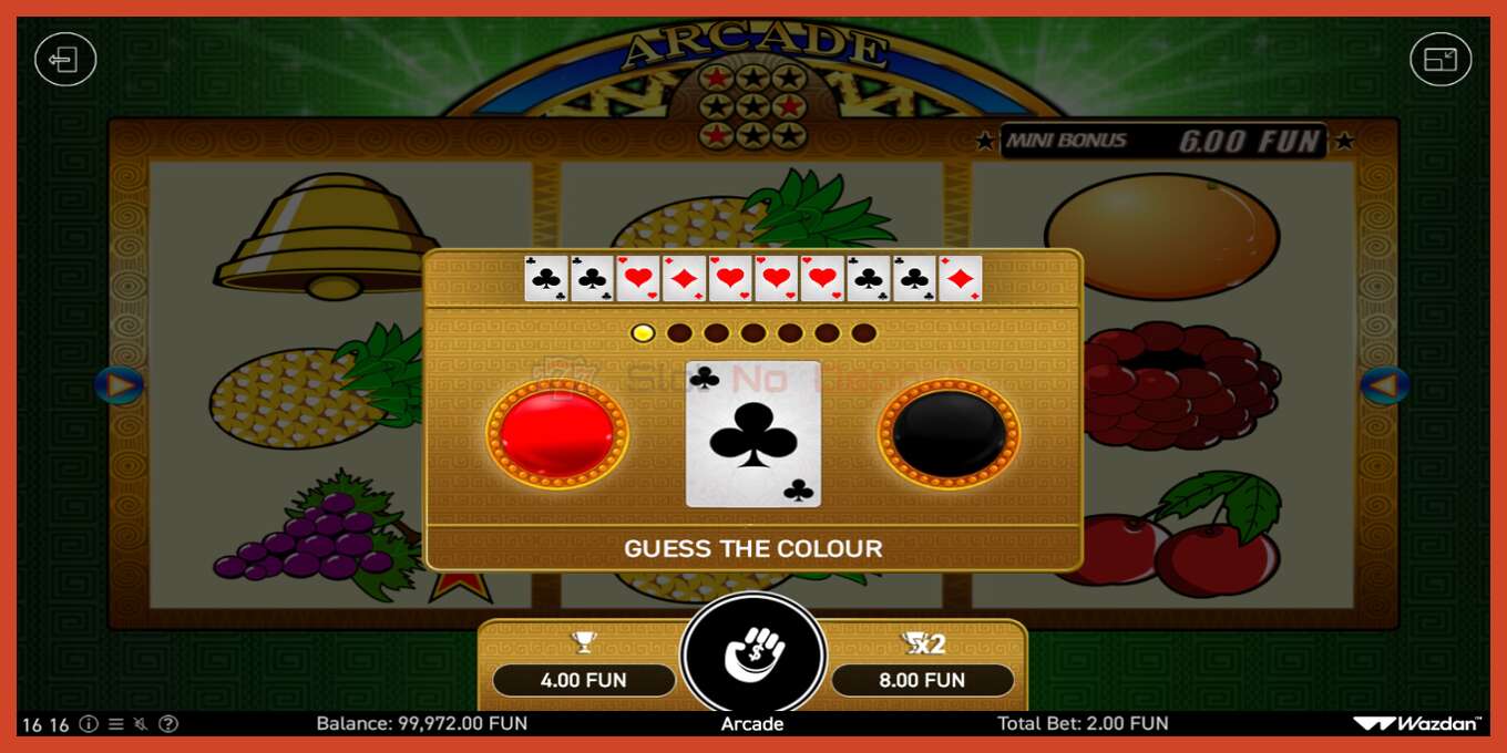 Slot screenshot: Arcade no deposit, number - 4