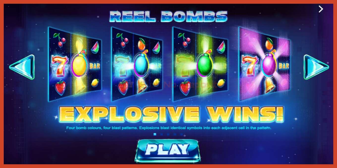 Slot screenshot: Arcade Bomber no deposit, number - 1