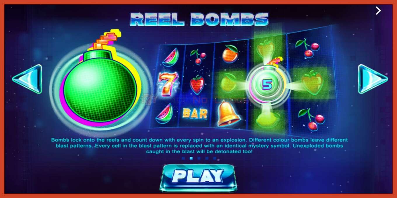 Slot screenshot: Arcade Bomber no deposit, number - 4