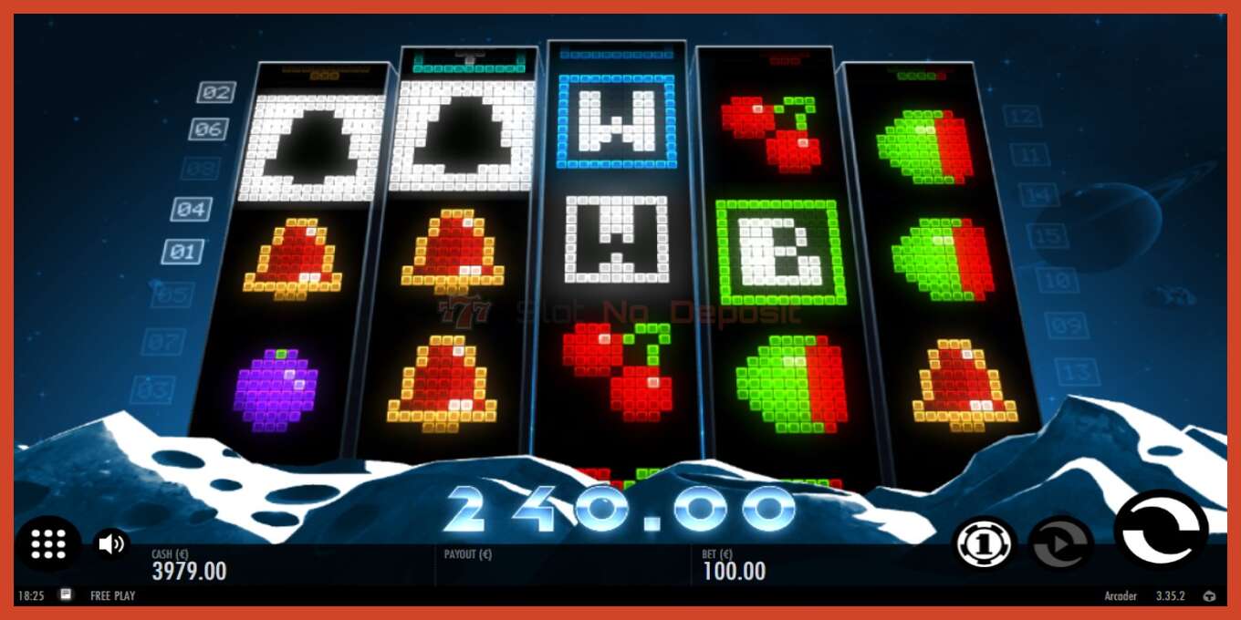 Slot screenshot: Arcader no deposit, number - 3