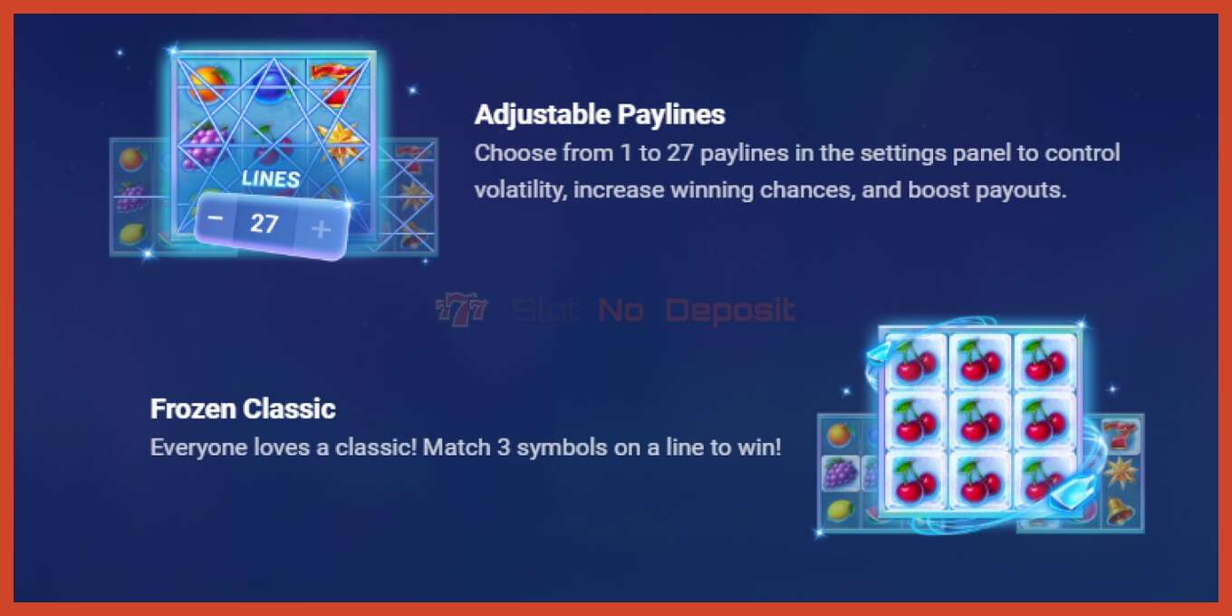 Slot screenshot: Arctic Spin no deposit, number - 5