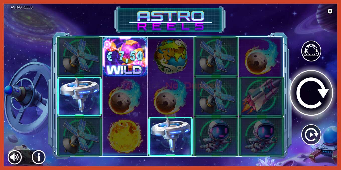 Captura de pantalla de la ranura: Astro Reels sense dipòsit, nombre - 4