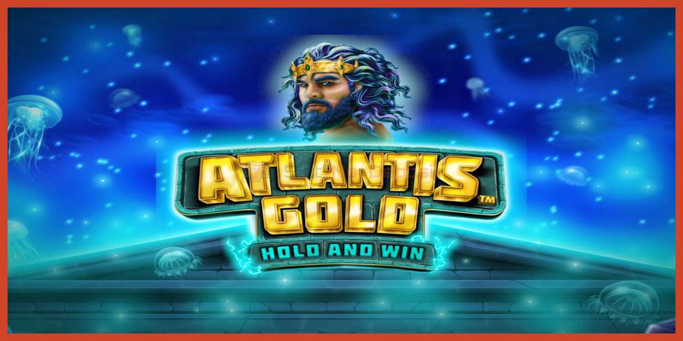 Slot screenshot: Atlantis Gold no deposit, number - 1