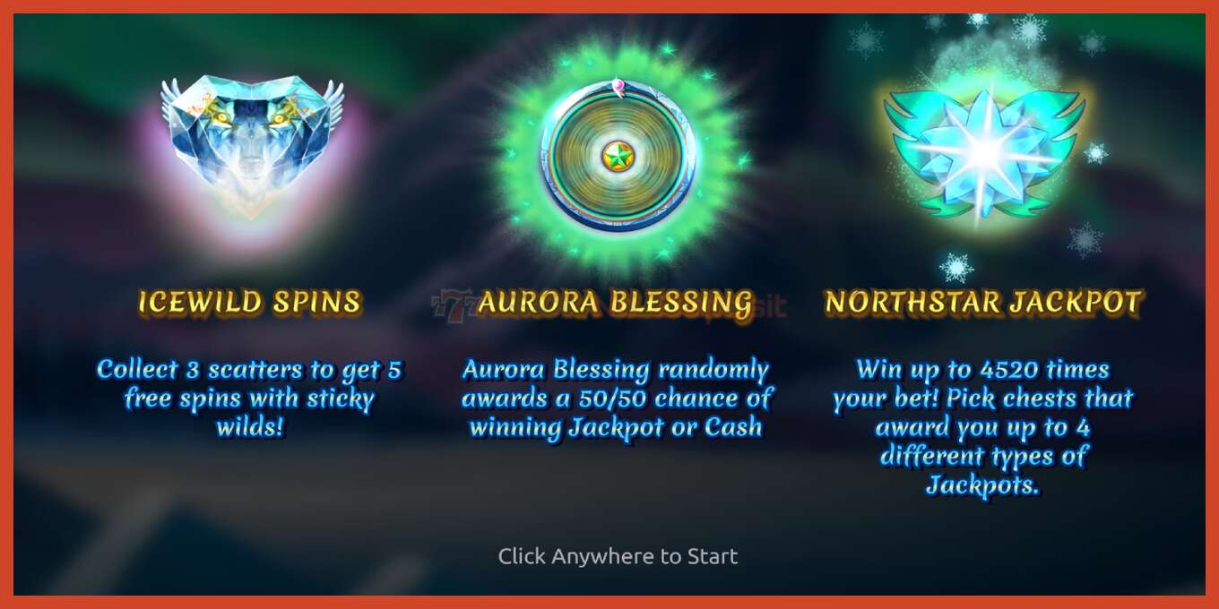 Slot screenshot: Aurora Angel no deposit, number - 1