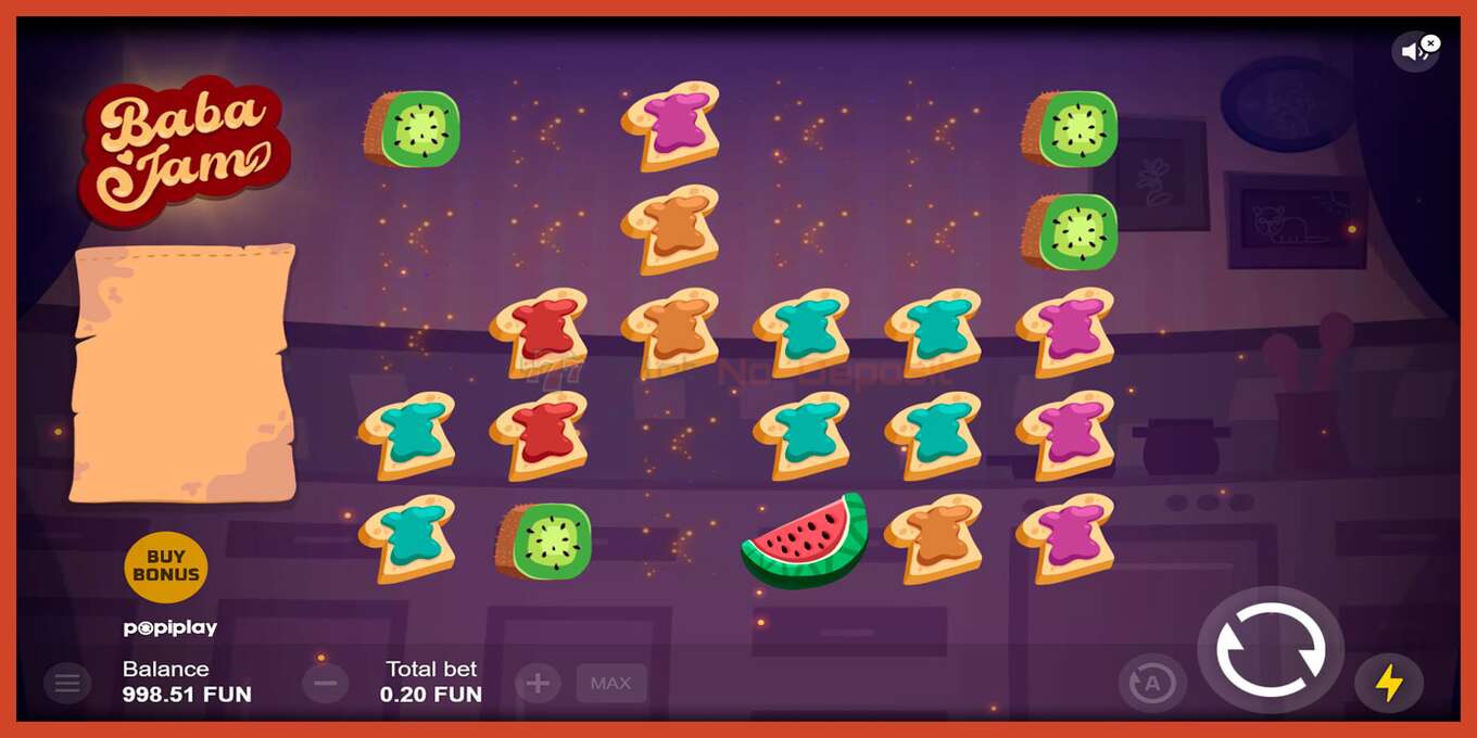 Slot screenshot: Baba Jam bez depozita, broj - 4