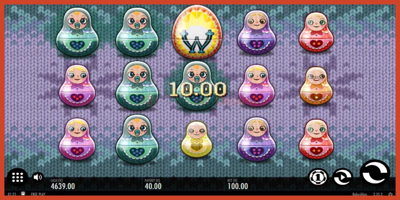 Slot screenshot: Babushkas no deposit, number - 3