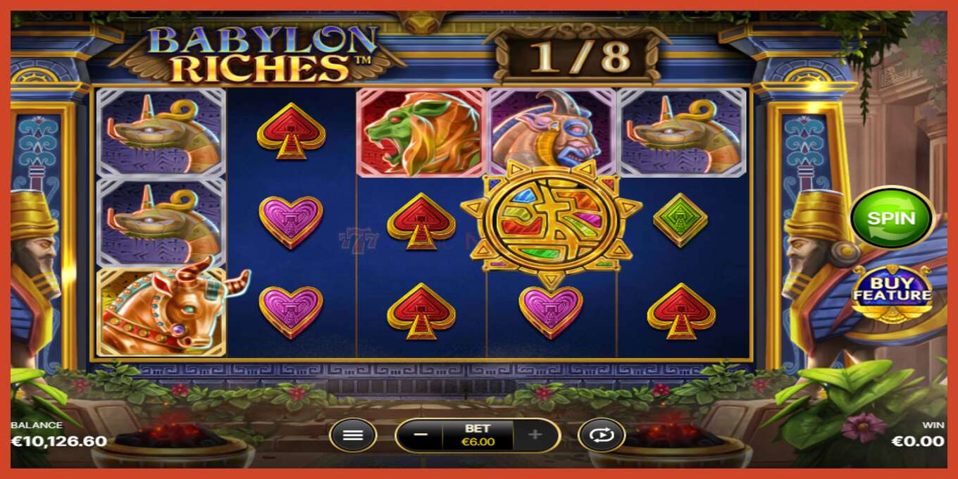 រូបថតអេក្រង់រន្ធ: Babylon Riches គ្មានប្រាក់កក់, លេខ - 2