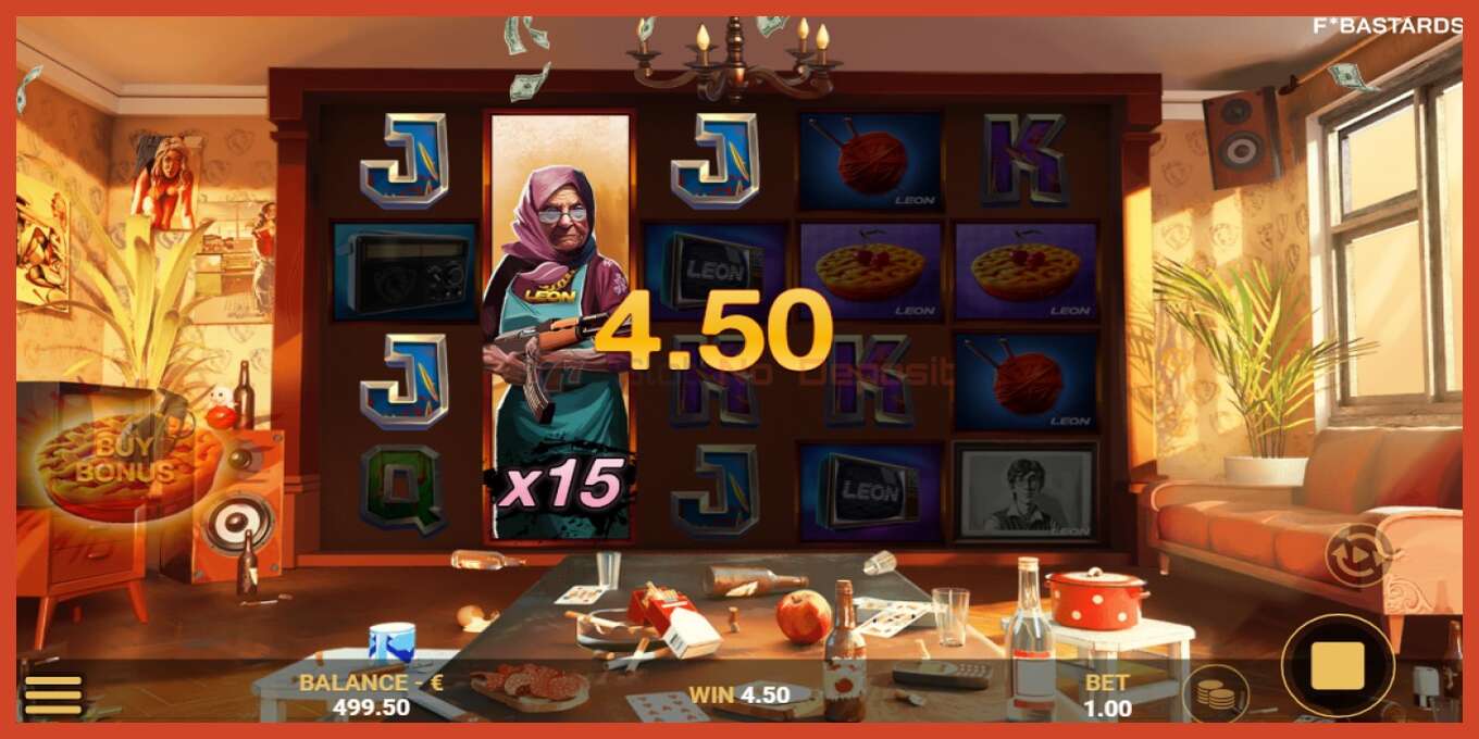 Slot skrinshoti: Bad Babushkas Leon depozit yoq, raqam - 2