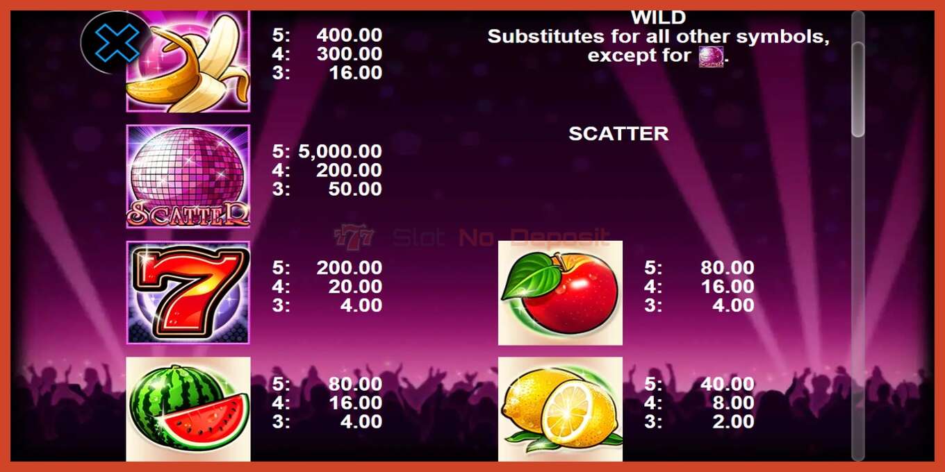 Slot screenshot: Banana Party no deposit, number - 5