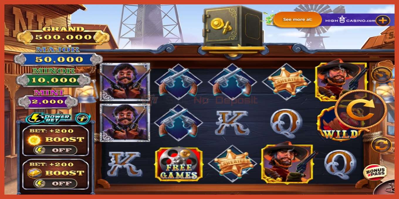 Slot screenshot: Bankrush Bonanza no deposit, number - 2