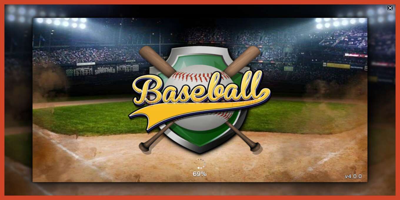 Slot screenshot: Baseball no deposit, number - 1