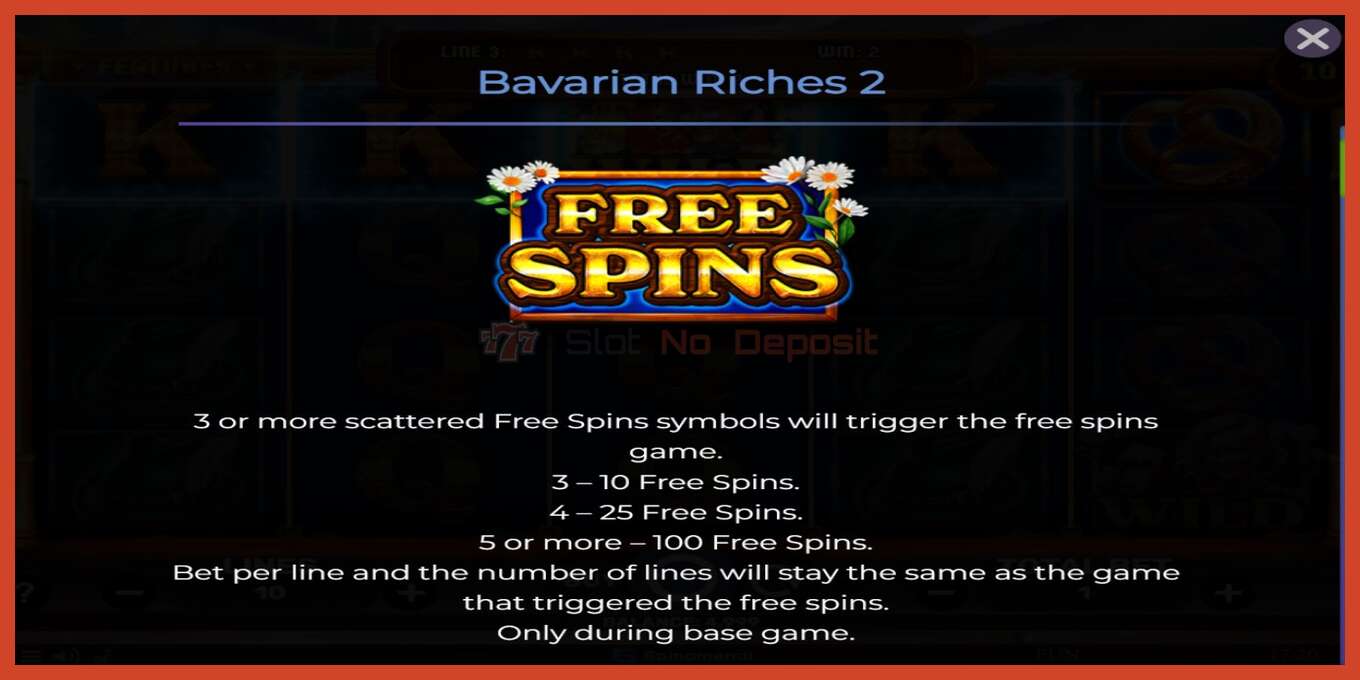 Скриншоти слот: Bavarian Riches 2 амонат нест, рақам - 4