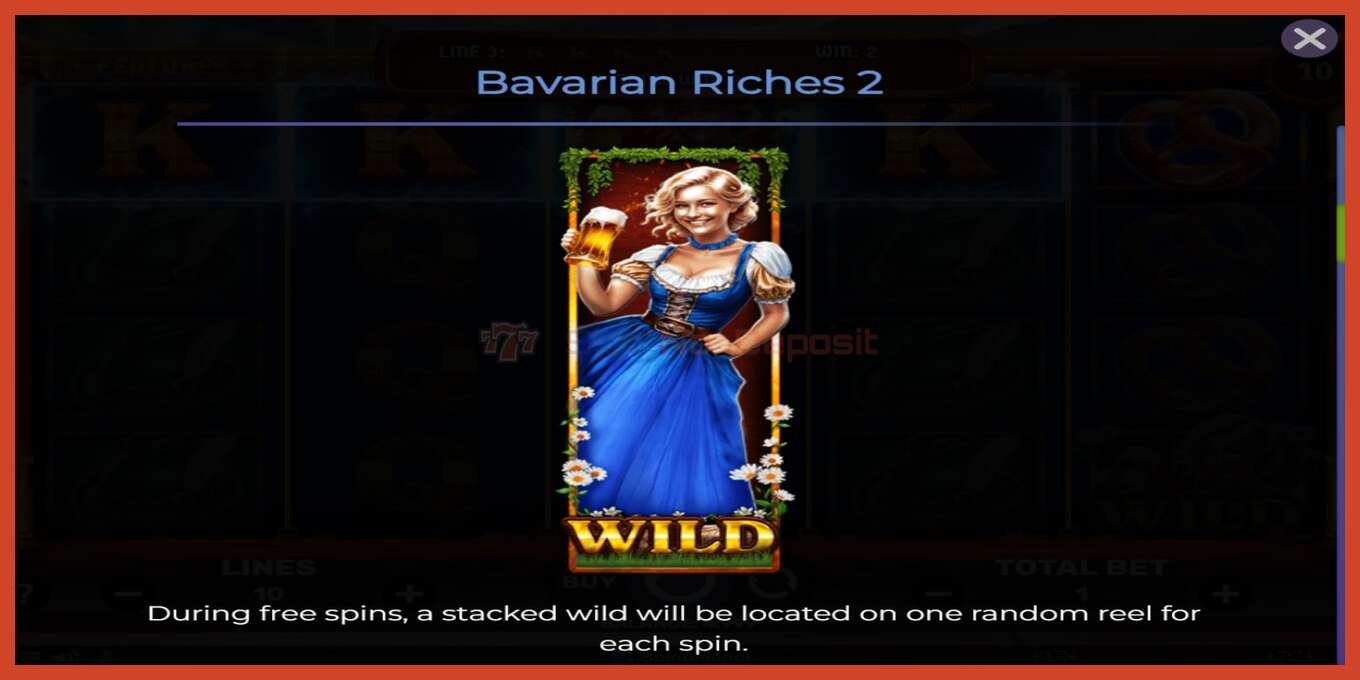 Скриншоти слот: Bavarian Riches 2 амонат нест, рақам - 5