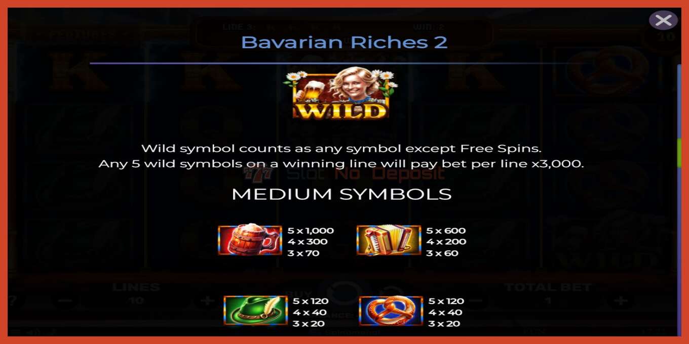 Скриншоти слот: Bavarian Riches 2 амонат нест, рақам - 6