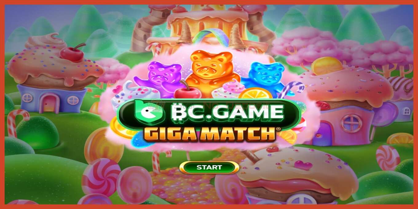 Slot screenshot: BC.Game Giga Match bez depozita, broj - 1