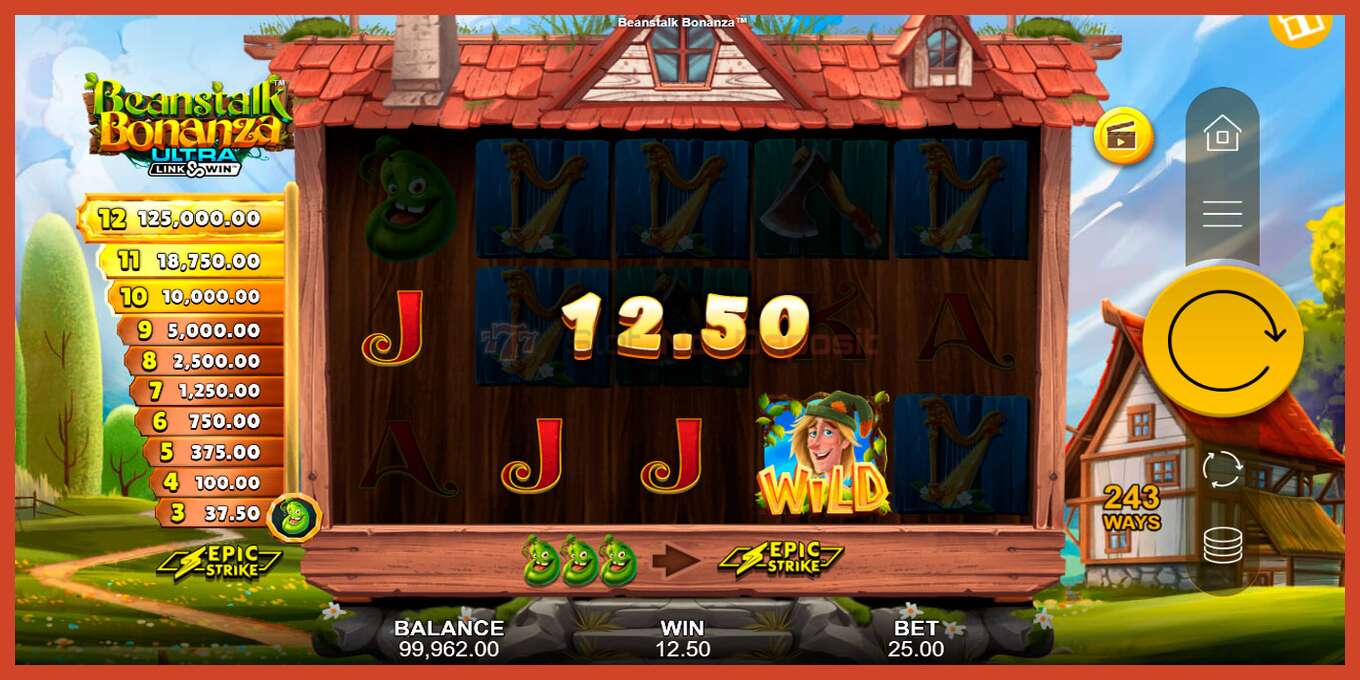 Slot screenshot: Beanstalk Bonanza no deposit, number - 3