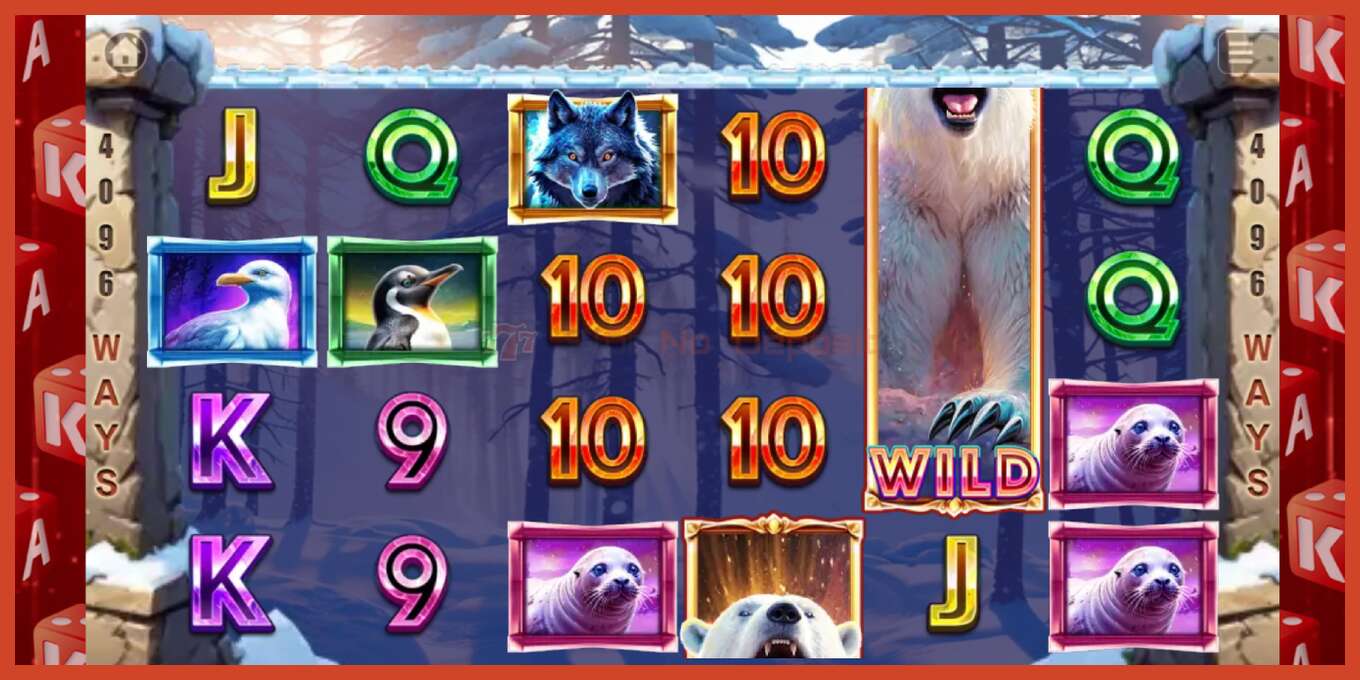 Slot screenshot: Bear Paw Legend no deposit, number - 1