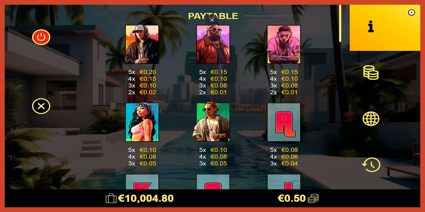 Slot screenshot: Beat Coin no deposit, number - 6