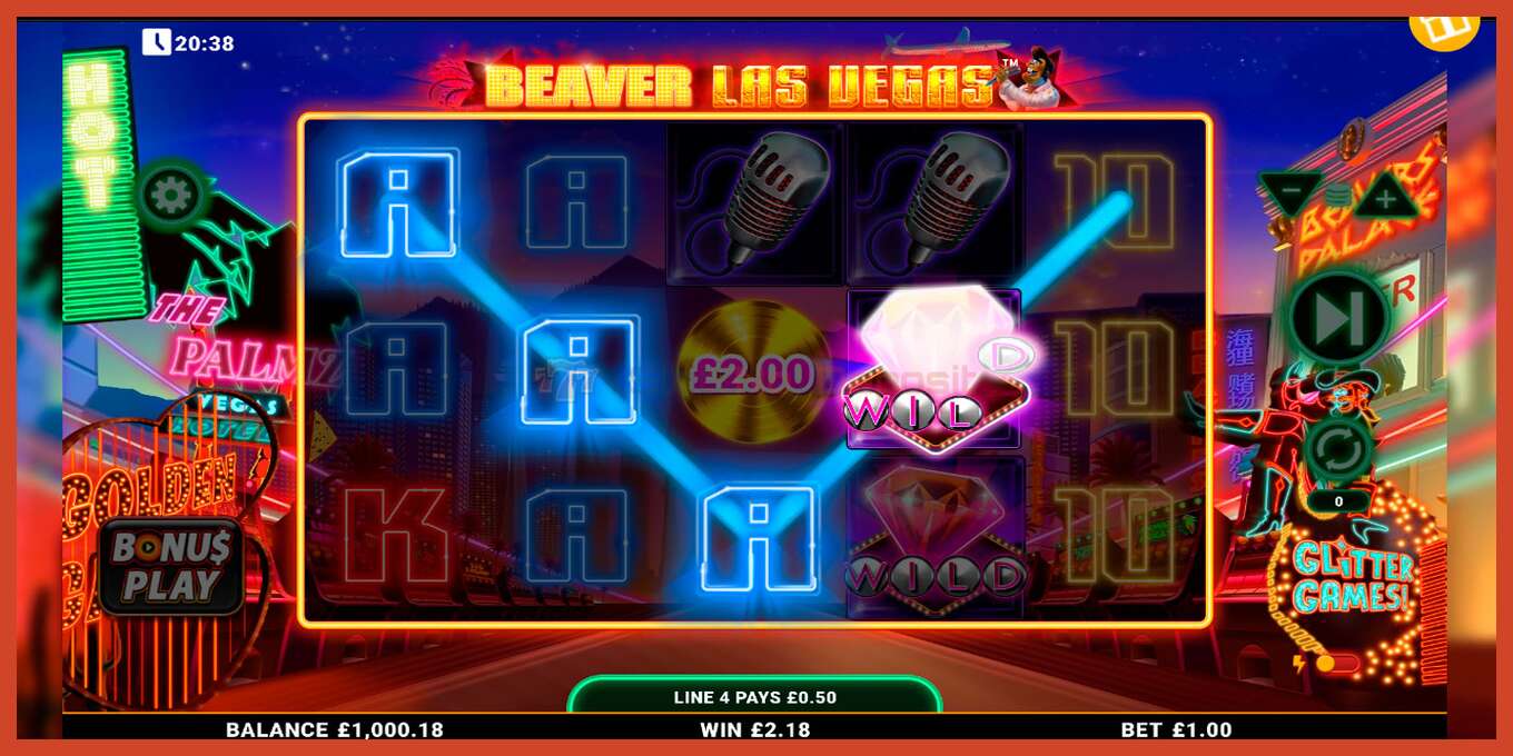 स्लॉट स्क्रीनशॉट: Beaver Las Vegas कोई जमा नहीं, संख्या - 2