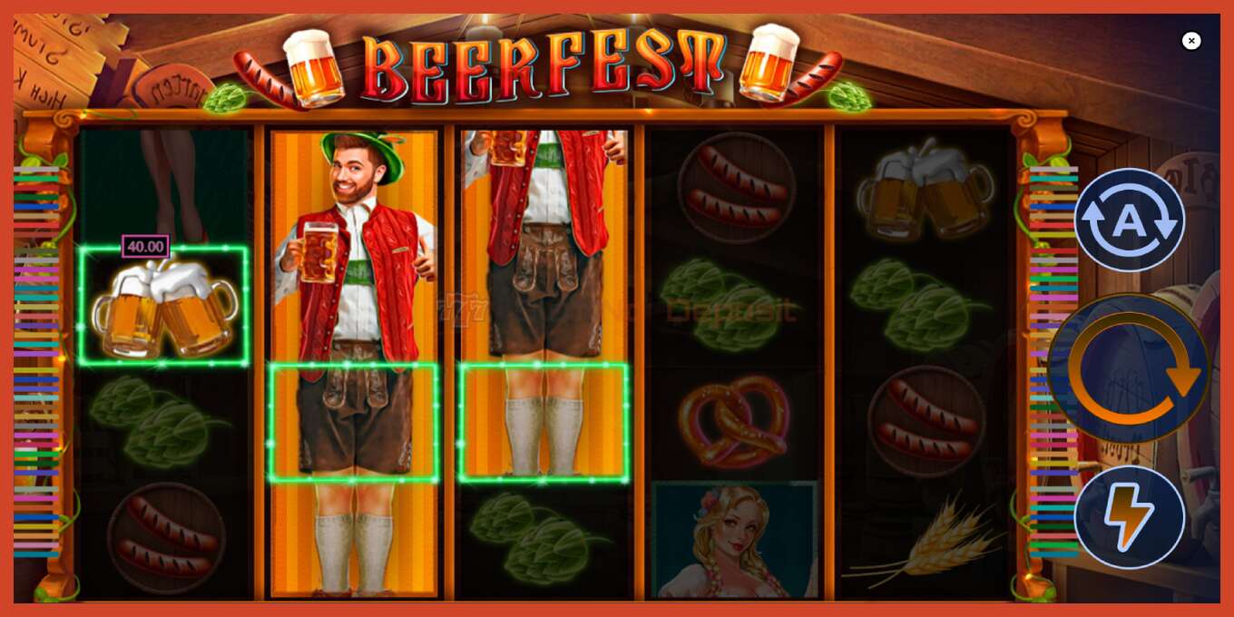 Slot screenshot: BeerFest bez depozita, broj - 3