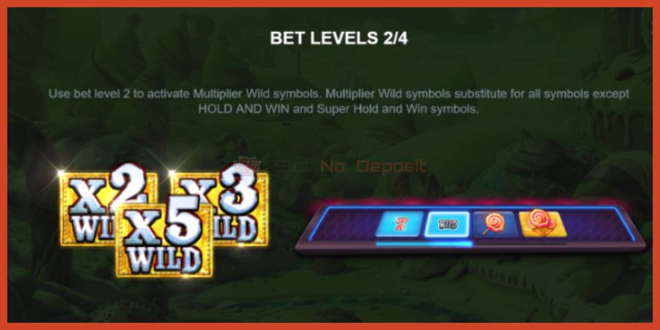 Slot screenshot: Bets10 Candy 7s Hold and Win no deposit, number - 4