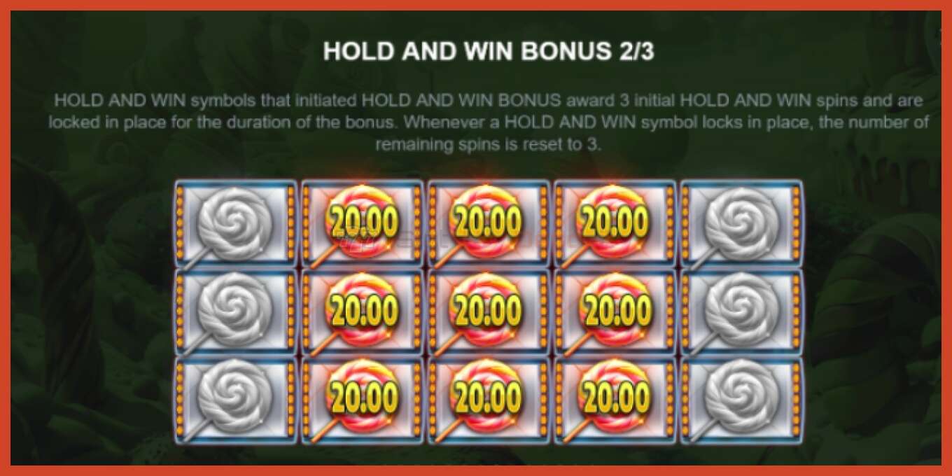 Slot screenshot: Bets10 Candy 7s Hold and Win no deposit, number - 5