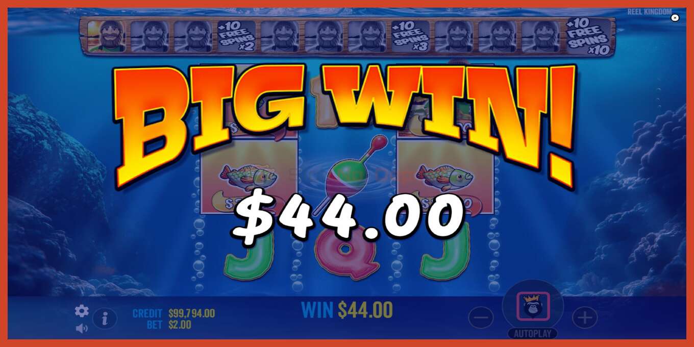 Slot screenshot: Big Bass Bonanza 3 Reeler no deposit, number - 5