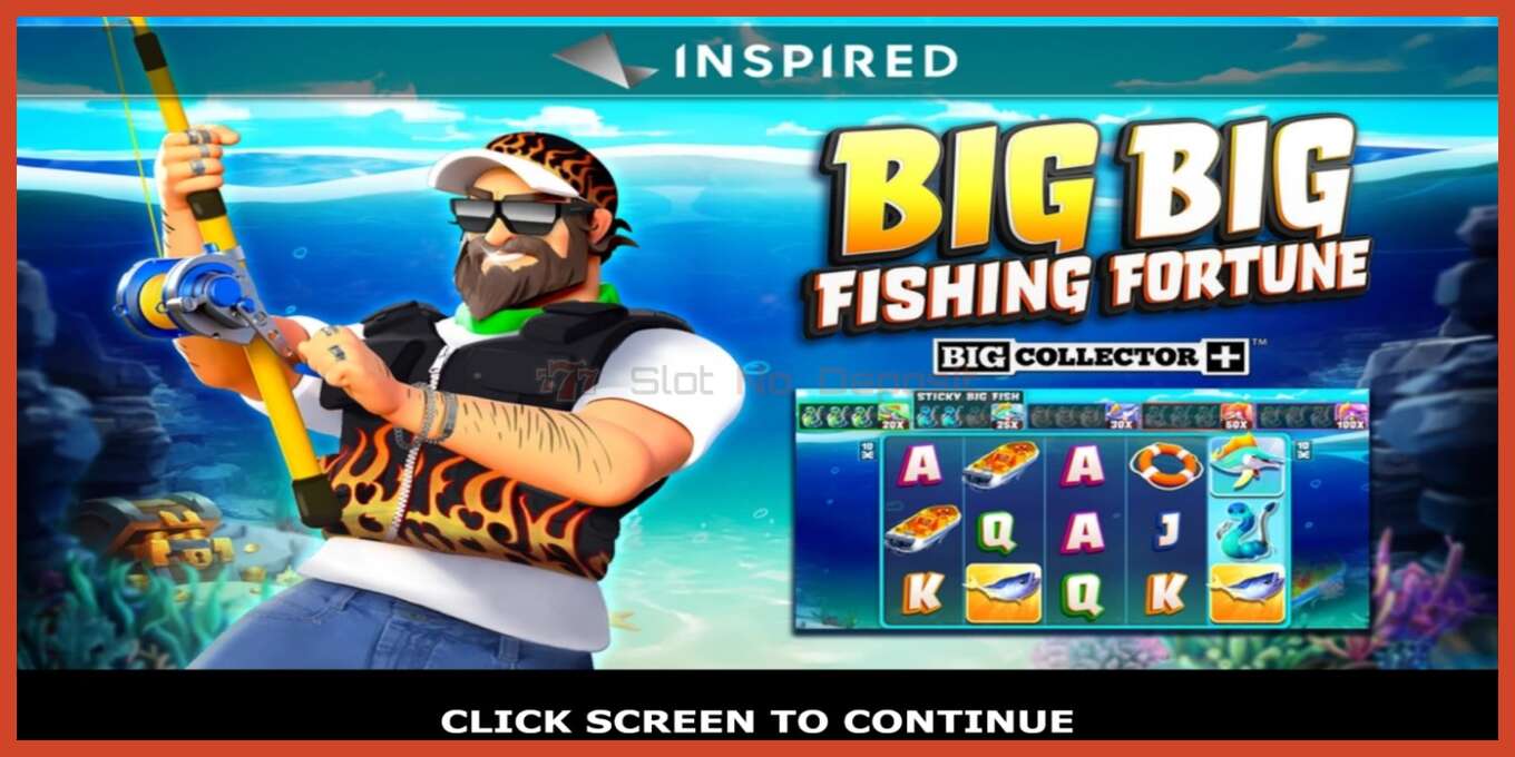 老虎机截图: Big Big Fishing Fortune 没有押金, 数字 - 1