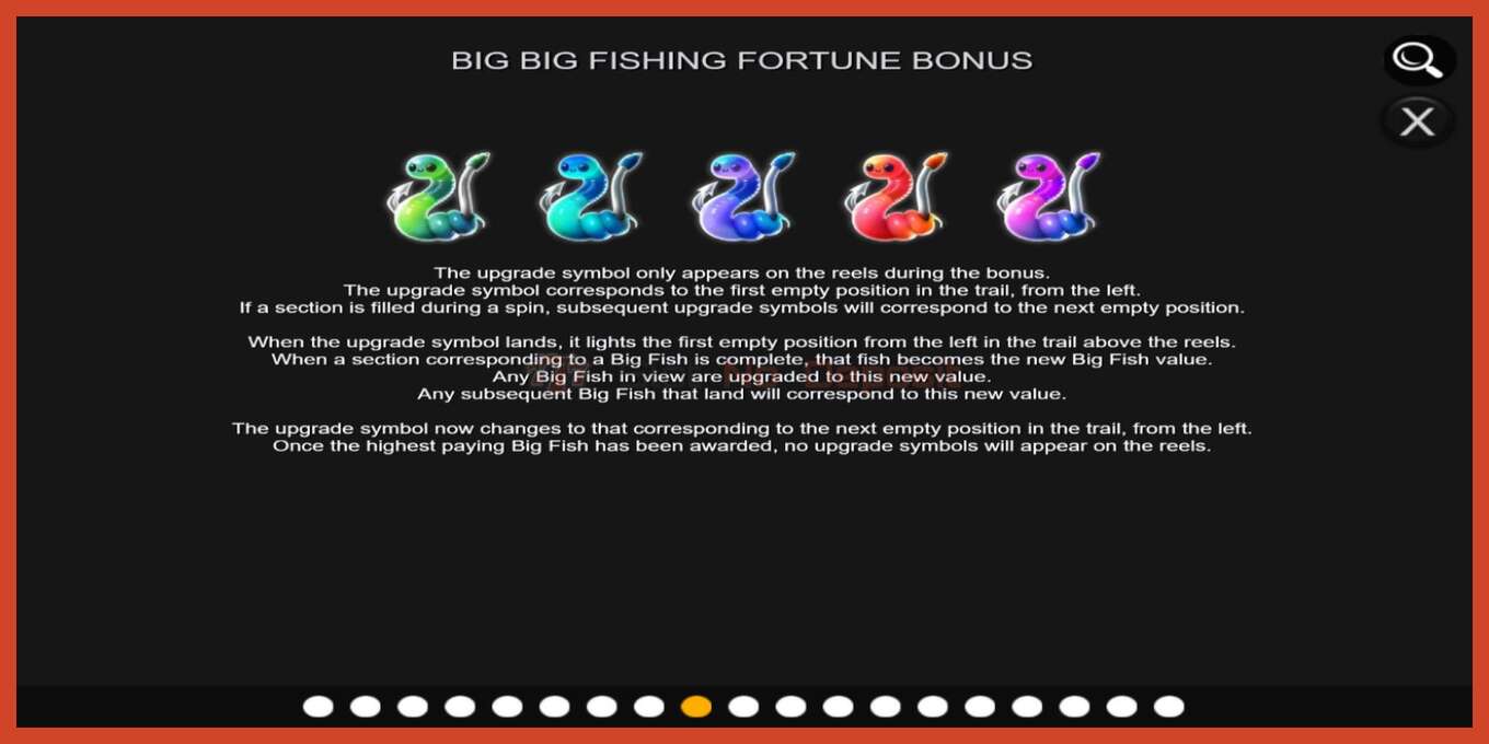 老虎机截图: Big Big Fishing Fortune 没有押金, 数字 - 7